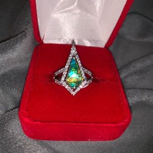 Unicorn stone ring from fragrant Jewels. Size 10